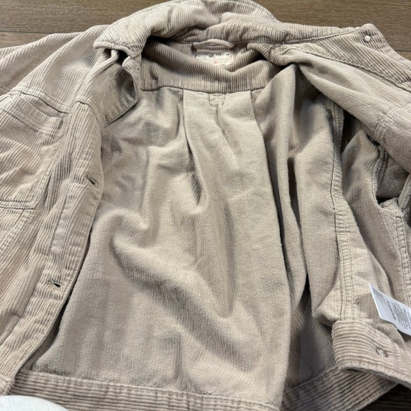 We The Free Opal Swing Corduroy Jacket Tan Size S - Picture 5 of 14